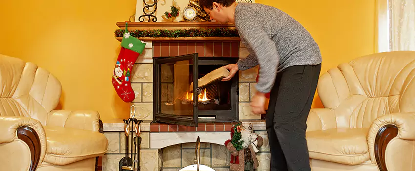 Gas to Wood-Burning Fireplace Conversion Services in San Bruno, California